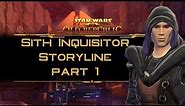 SWTOR Sith Inquisitor Storyline part 1: From Slave to Apprentice