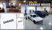 50x70 Garage House - FULL TOUR and COST Breakdown