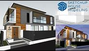 House Modeling in sketchup 2021 (Sketchup Tutorial)