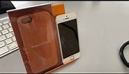iPhone 5S / SE leather case review!