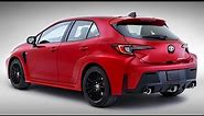 TOYOTA GR Corolla 2023 (Core) - FIRST LOOK & specs (Supersonic Red)