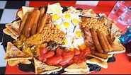 THE WORLD'S BIGGEST FULL ENGLISH BREAKFAST CHALLENGE! | 17,000 CALORIES! | IMPOSSIBLE??