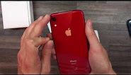 Déballage / Unboxing iPhone XR Product Red Edition