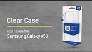 Etui na telefon - dedykowane etui do Samsung Galaxy A53 5G. Clear Case od 3mk Protection.