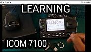 LEARNING - ICOM IC-7100