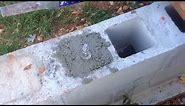 DIY: Installing Anchor Bolts in a Concrete Block Foundation
