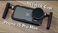 Hands-On: NEEWER Metal Cage For iPhone 15 Pro Max