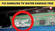 FIX SAMSUNG TV DISPLAY PROBLEM, WATER DAMAGE SCREEN