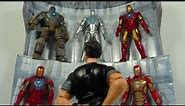 Iron Man 3 Hall of Armor Amazon Exclusive 3 3/4 Inch Box Set Figure Review