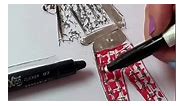Pilot Pen - "I teamed up with Pilot Pen to illustrate my...