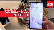 Samsung Galaxy Note 10 - First Look - Is Smaller Better?
