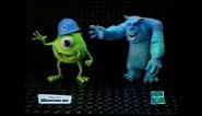 Mike and Sully Monsters Inc Action Figure Commercial from 2001