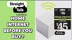 Straight talk Home internet everything you need to before you buy