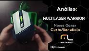 Mouse Gamer Multilaser Warrior MO207 é bom? | Análise/Review de Produtos