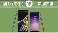 Samsung Galaxy Note 9 vs Samsung Galaxy S8 ✔️