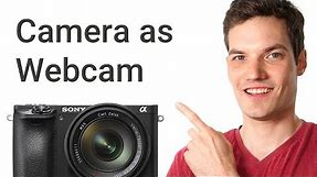 How to Use Camera as Webcam
