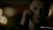 The Vampire Diaries 7x14 Klaus Caroline Phone Call "Hello Love"