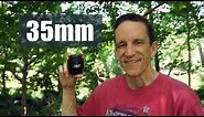 Great Lens (35mm) - Field Test and Review (demo w/ Nikon D3400)