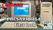 Compaq Presario 4540 First look