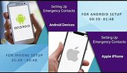 How to setup Emergency Contacts on Android and iPhone