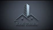 Create a Real Estate Logo in Adobe illustrator//Logo tutorial