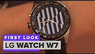 LG Watch W7 first look: It's a crazy mechanical-smartwatch blend