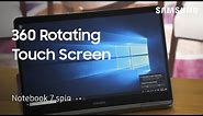 Using the Rotating Touch Screen on Your 2018 Notebook 7 spin | Samsung US