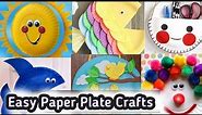 Easy Paper Plate Crafts/ Crafts using paper plate /paper plate crafts