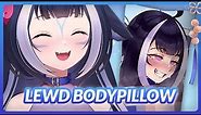 Lily's body pillow is 1:1 scale