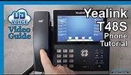 Yealink T48S Phone Tutorial ｜ UD Voice Video Guide