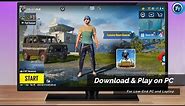 Download & Play PUBG MOBILE on PC & Mac | Best Android Emulator For PUBG Mobile on Low-End PC (2024)