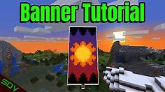 How To Make A Sunset Banner In Minecraft 1.14/1.15+ | Easy Minecraft Banner Tutorial