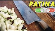Food Staining, Forced Patina & Rust Removal - CARBON STEEL JAPANESE KITCHEN KNIFE CARE [Part 2]