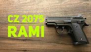 Pistol Showcase: CZ 2075 D RAMI Subcompact 9mm