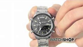 Pulsar Men's Sport Alarm Chronograph Watch (PW6005X1)