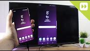Galaxy S9 / S9 Plus: How to Connect via HDMI to TV (Screen Mirroring Guide)
