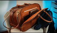 The Satchel and Page Leather Weekender Bag | Review and How it Packs