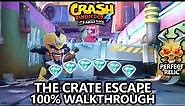 Crash Bandicoot 4 - 100% Walkthrough - The Crate Escape - All Gems Perfect Relic