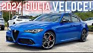 2024 Alfa Romeo Giulia Veloce Q2 In Misano Blue Review, Updates and Pricing