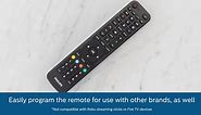 Philips 4-Device LG Replacement Universal TV Remote Control in Black SRP4519L/27