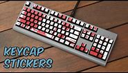 Mechanical Keyboard Key Cap Decals/Stickers - Review