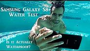 Samsung Galaxy S8+ Water Test. Is it Actually Waterproof?