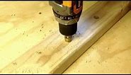 Easy Way To Enlarge Drilled Hole