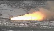 Last - Ever Space Shuttle SRB Test Firing by ATK & NASA - The Final Booster