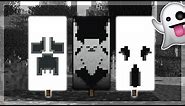 How To Make A Ghost Banner in Minecraft! (1.16+) (LOOM CRAFTING)
