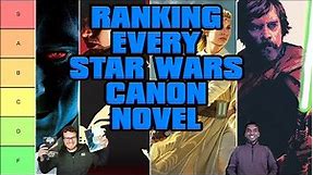Every Star Wars Canon Book Ranked | Star Wars Canon Books Tier List
