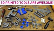 12 3D printed tools you need for your workshop
