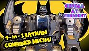 Batman Combiner Mecha! Gotham City Guardian 4-in-1 Playset Unboxing