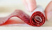 Homemade Strawberry Fruit Rollups Recipe | How to Make Fruit Leather