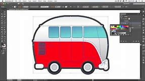 How to Add a Keyline/Outline to Illustrator Graphics